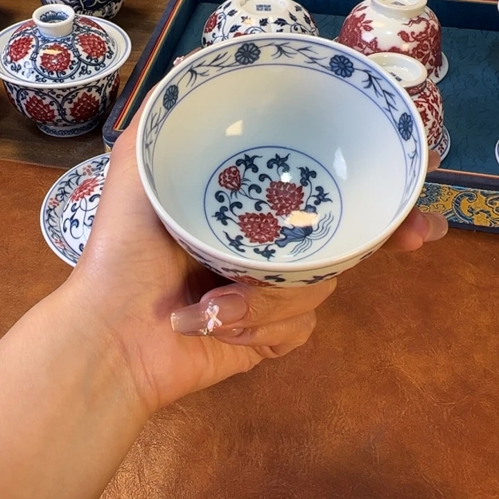 瓷片景德镇陶瓷手工手绘