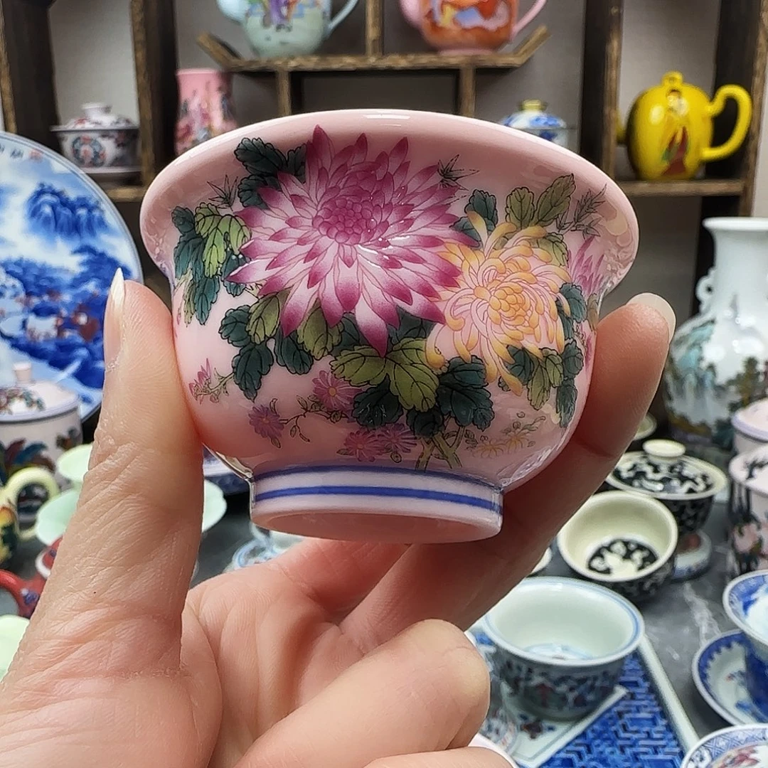 陶杯子景德镇瓷器6