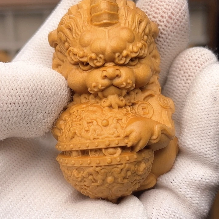 六公分貔貅手把件绳子六公分貔貅