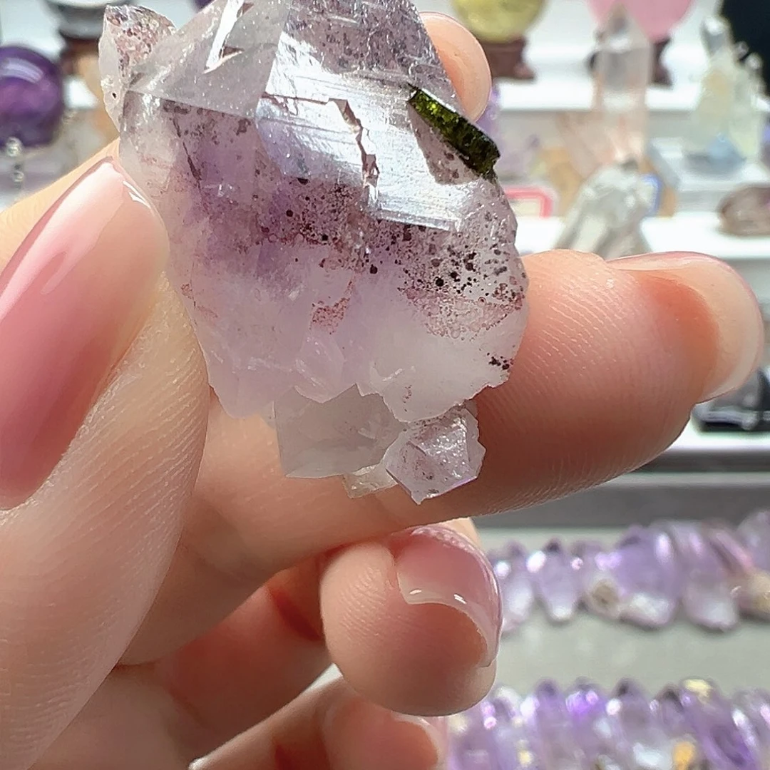 紫晶珠宝半成品未镶嵌