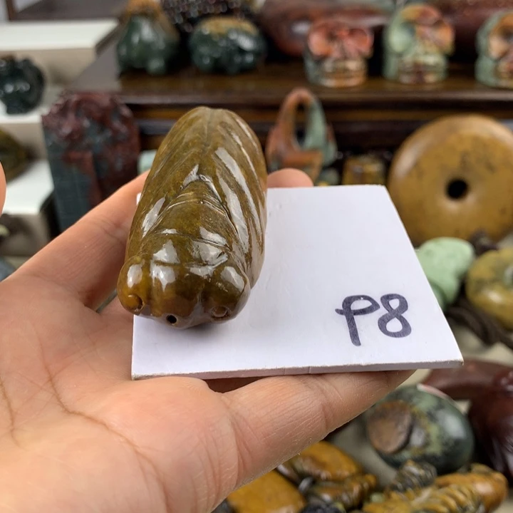 p***潘岫岩河磨玉（透闪石质玉）未镶嵌珠宝奇石