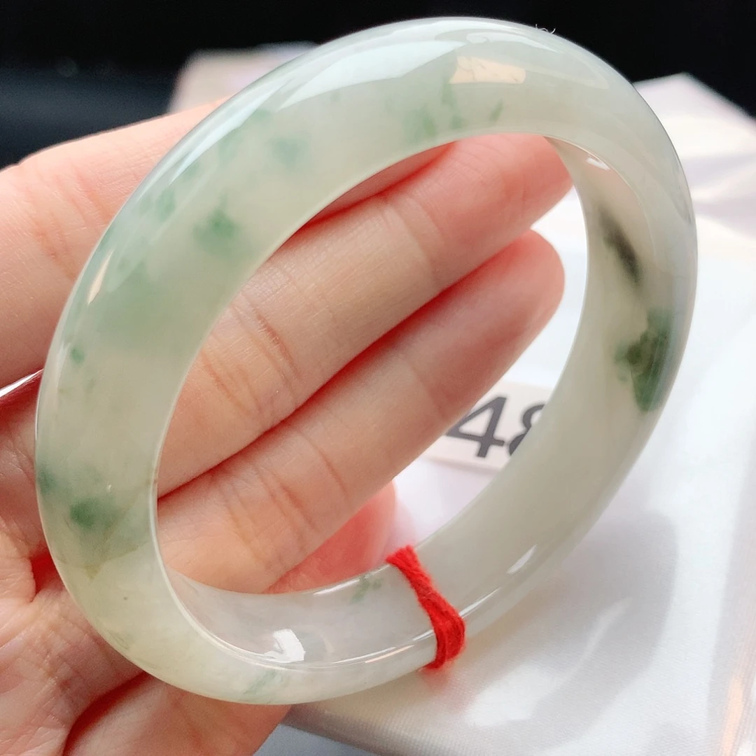 未镶嵌手镯翡翠55圈口882748