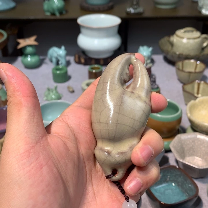 龙泉青瓷手工哥窑