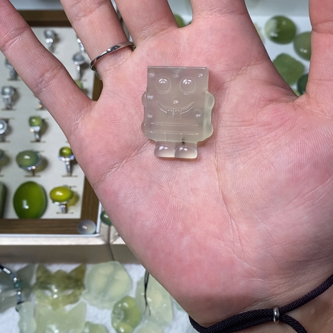 未镶嵌岫玉吊坠(不含链)