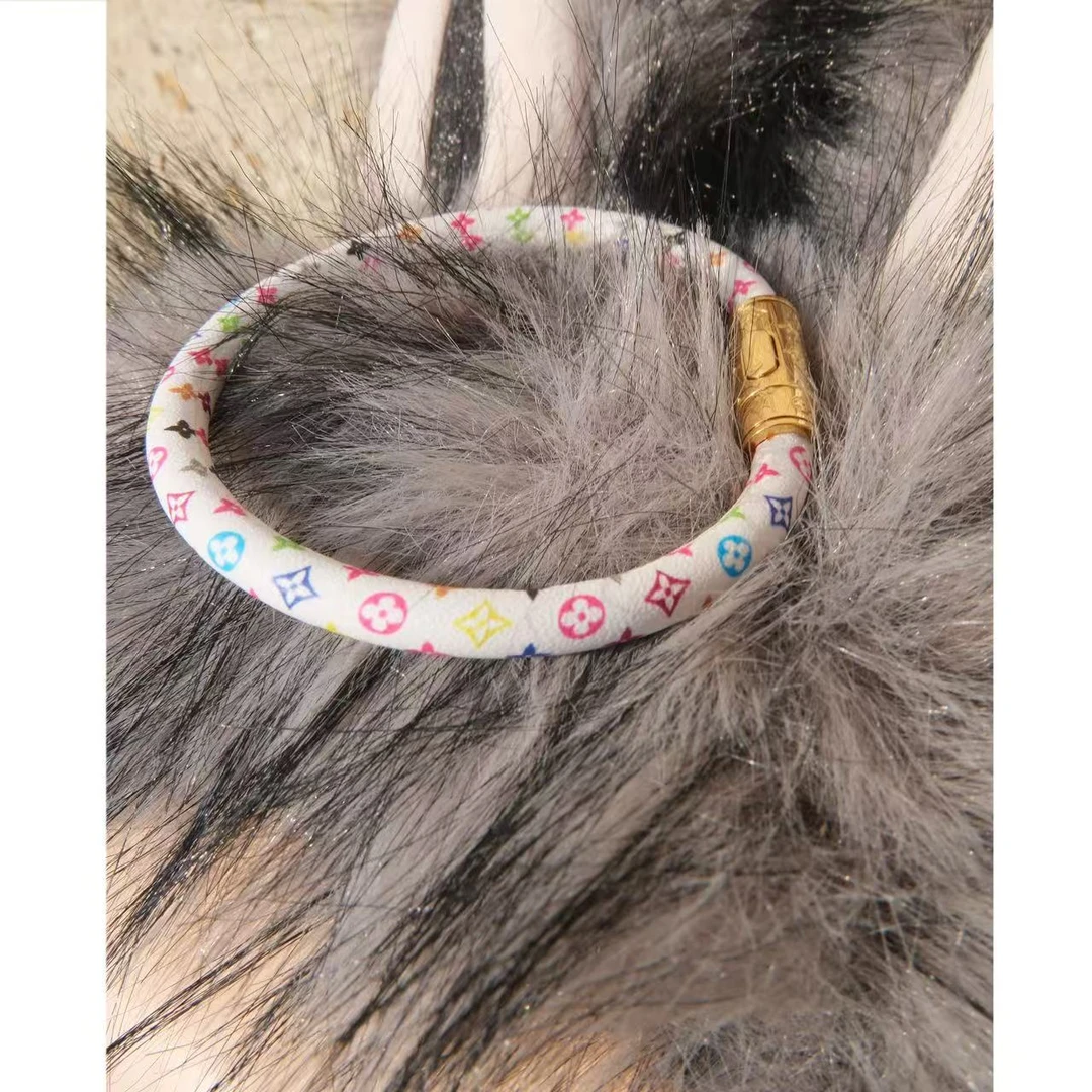 铜合金皮质手链 小众设计ins手链48680