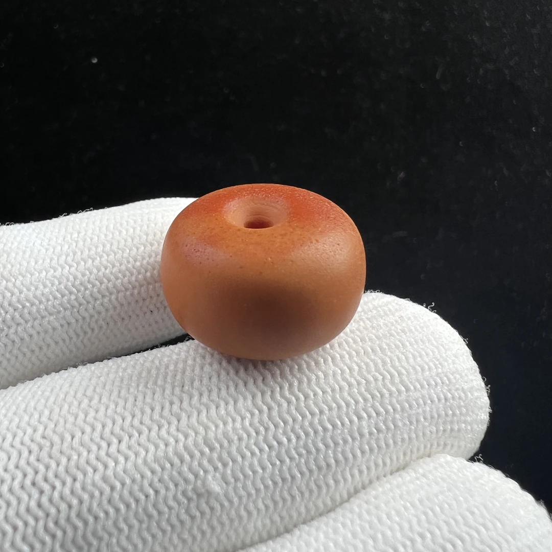 A1919天然蜜蜡墩子19.5*12.6mm 支持鉴定 假一罚四