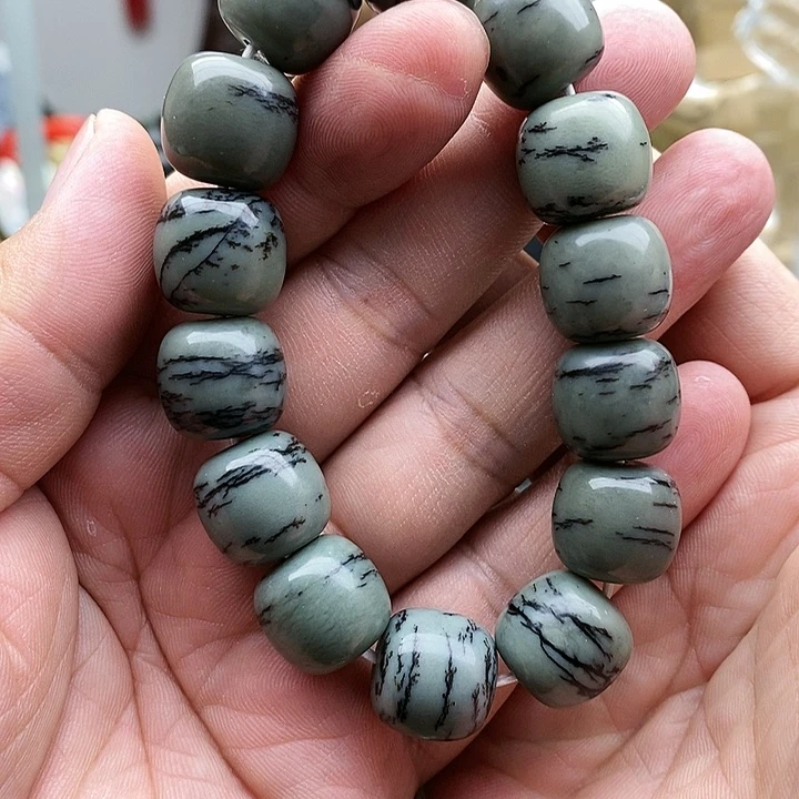 【闪购商品】未镶嵌手串和田玉16一线天