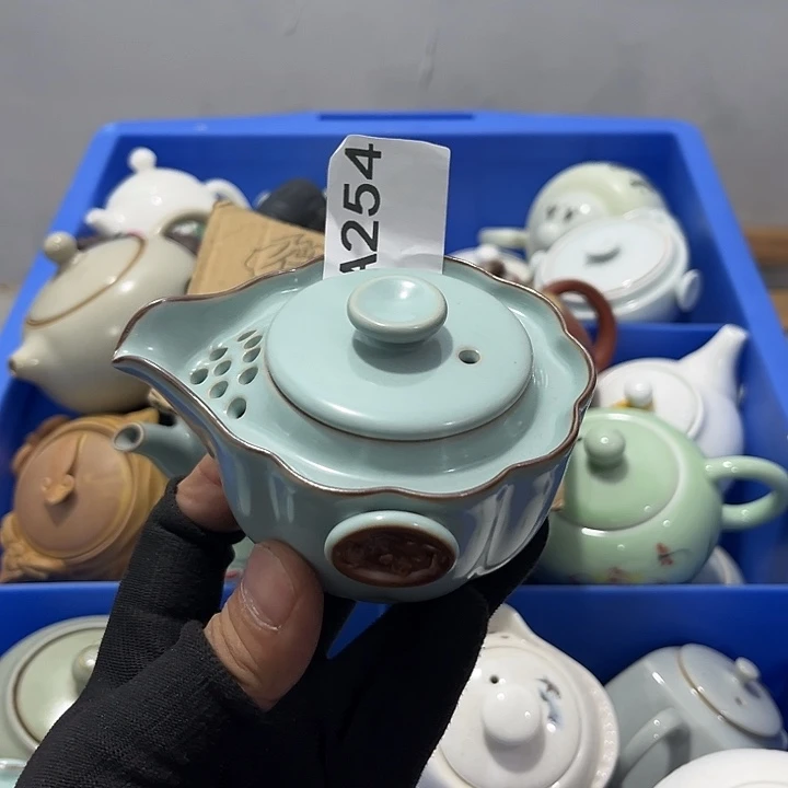 风***阻瓷片茶摆件工艺品摆件666