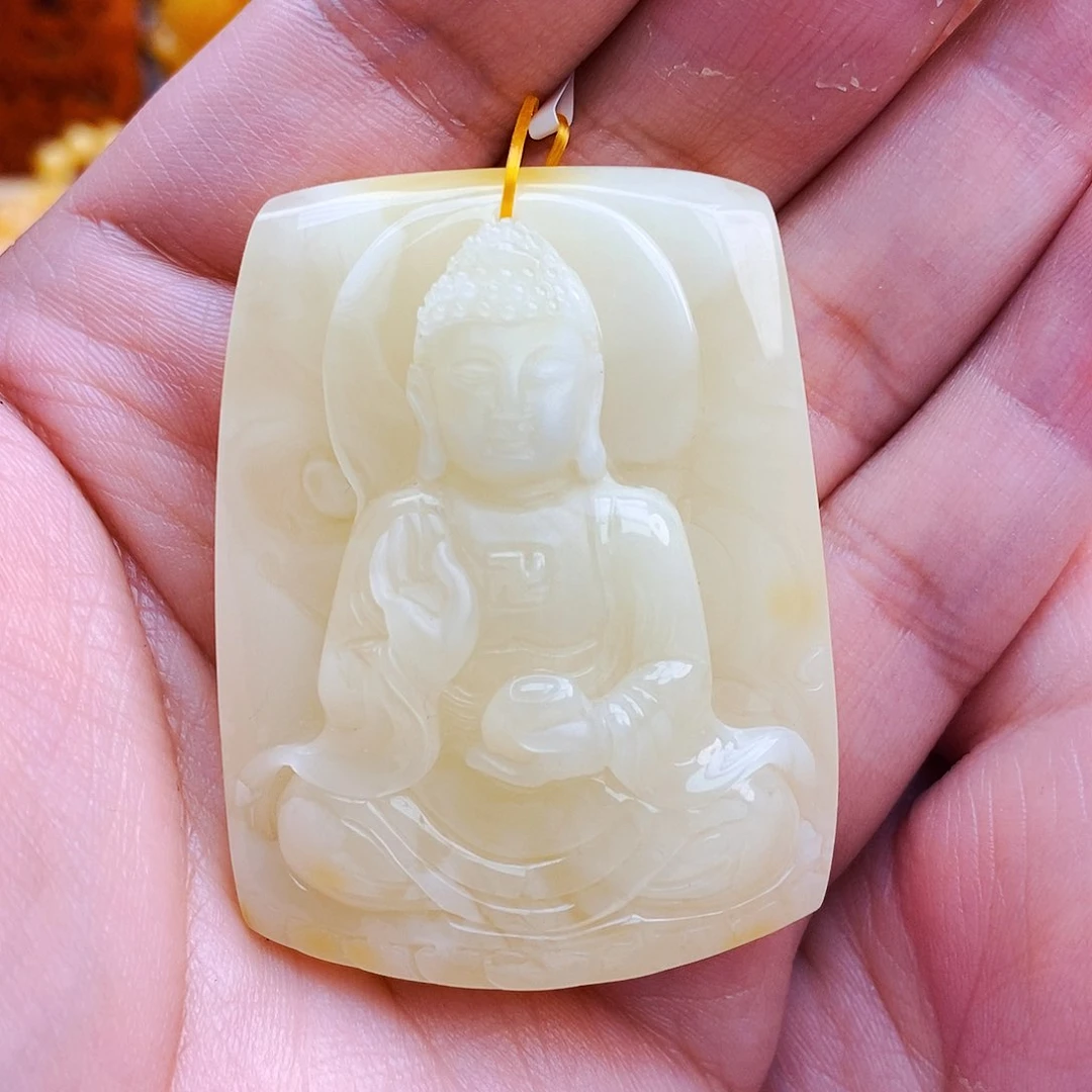 蜜蜡颈饰未镶嵌天然保真假一赔十66