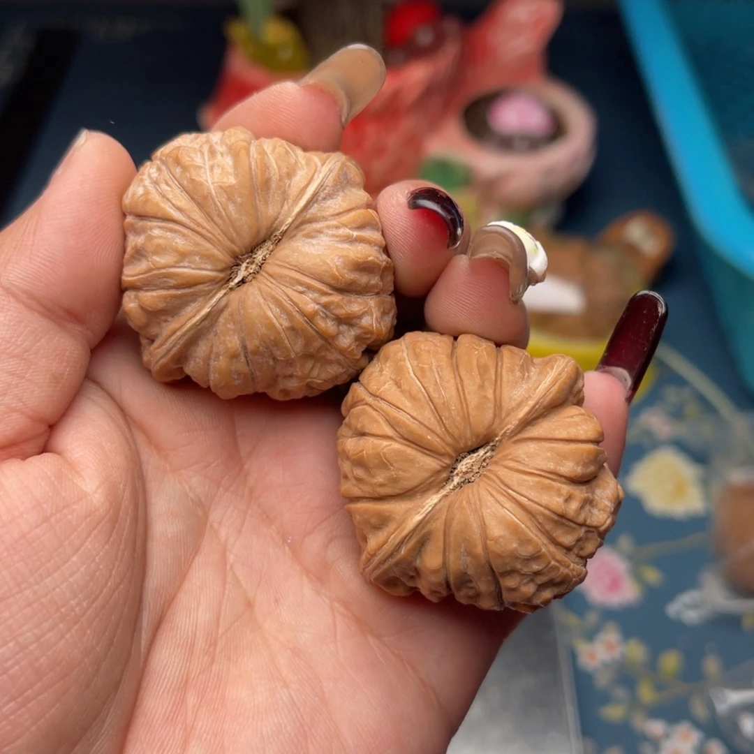 文玩核桃把件?***?南瓜墩41