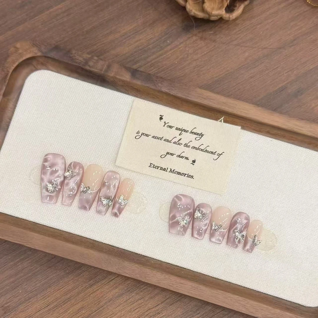 云纹-Naier 奈儿轻奢高定美甲 10片装