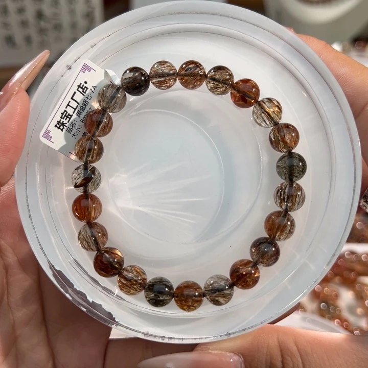 手链水晶未镶嵌黑金超七8