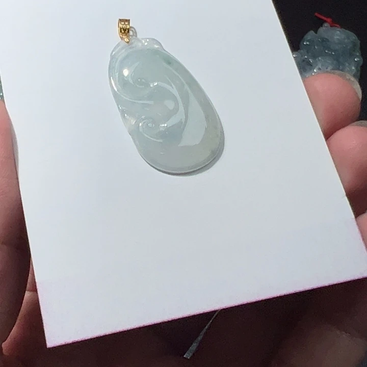 翡翠未镶嵌颈饰天然翡翠