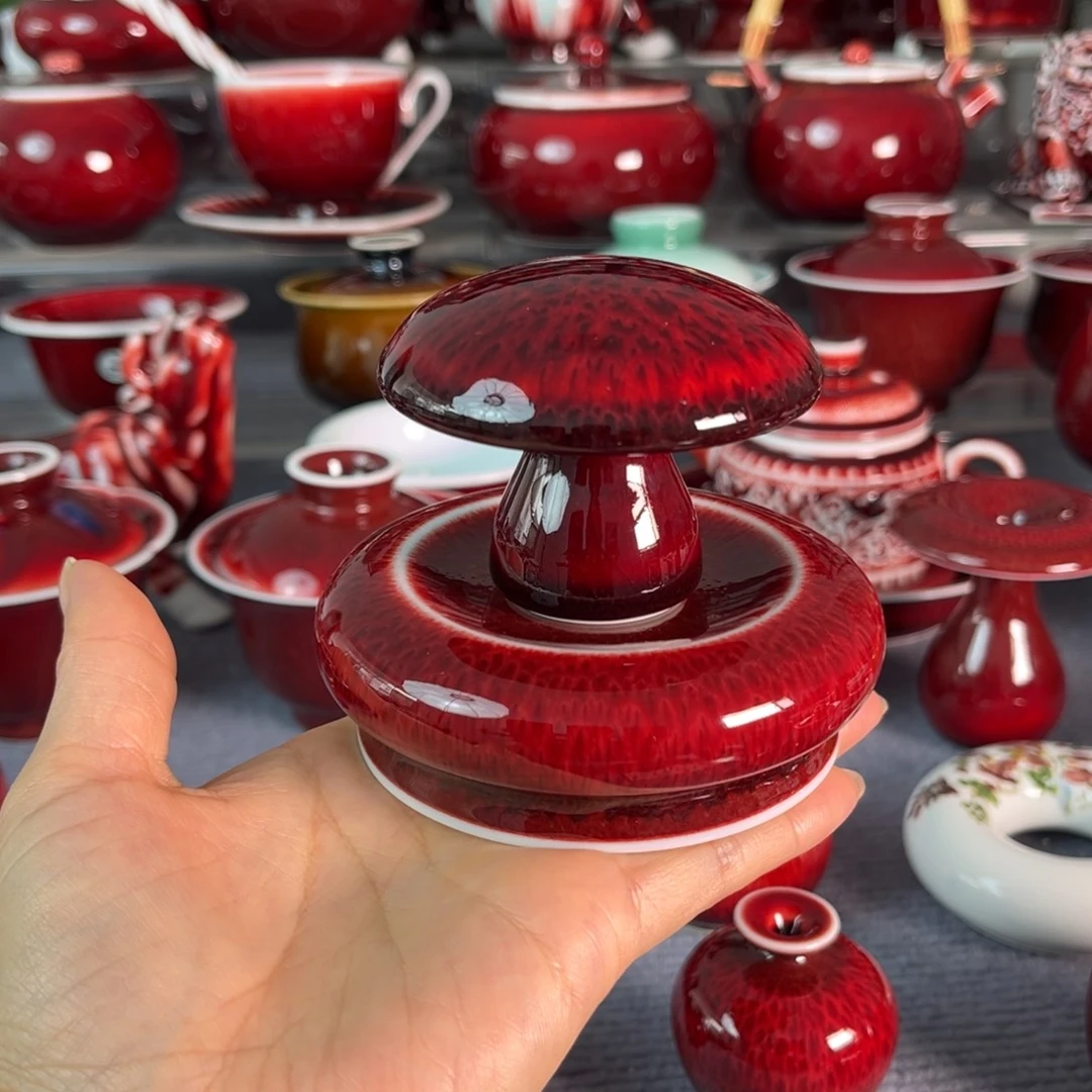 花***茶景德镇原矿釉套装