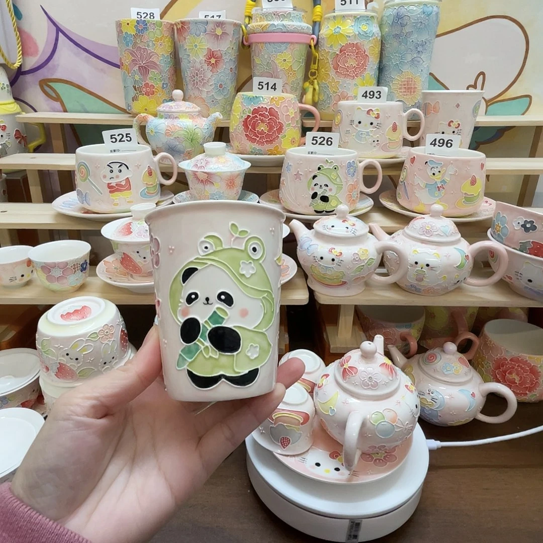 瓷片玉泥200可乐杯