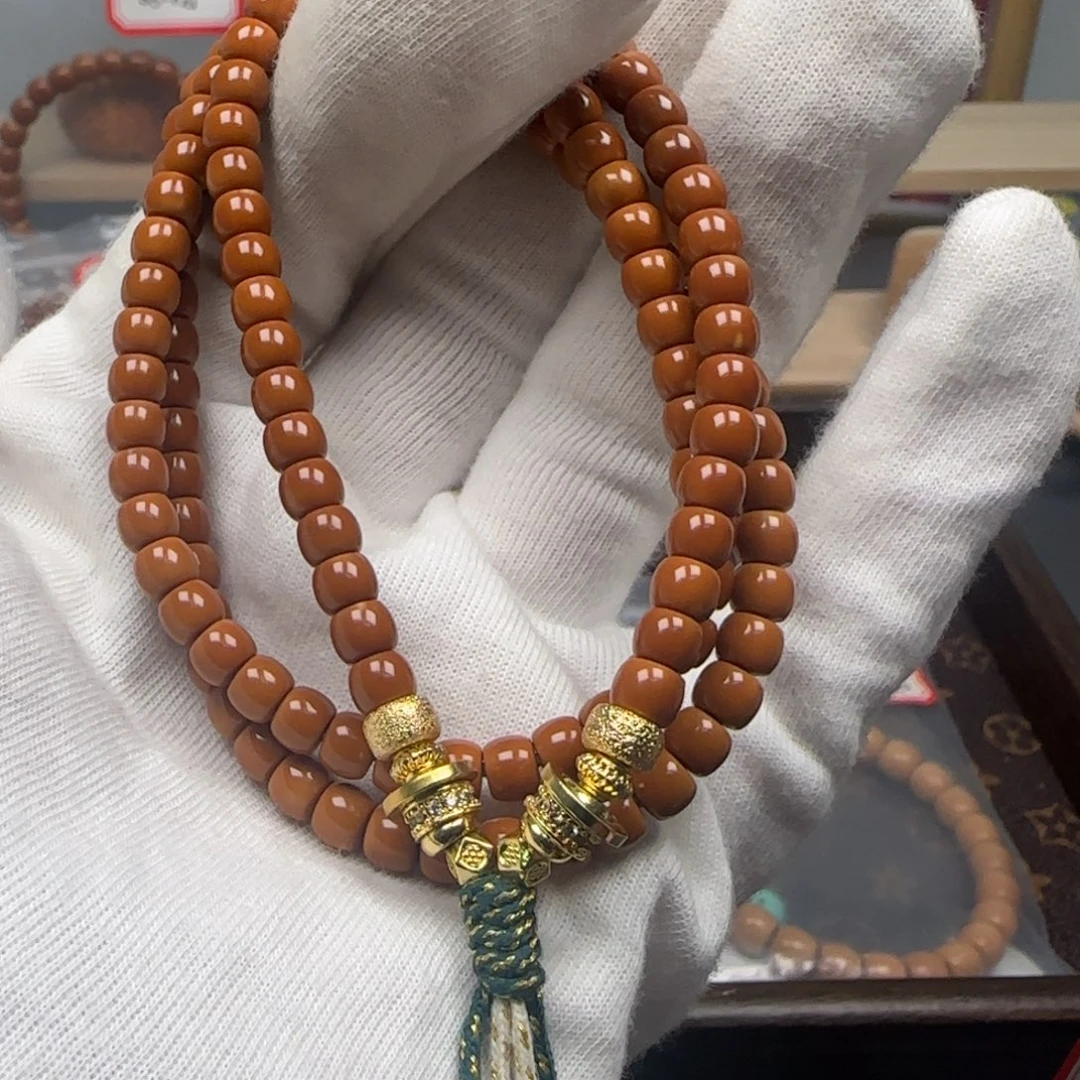 手串橄榄核老挝长串极限弧5.5mm