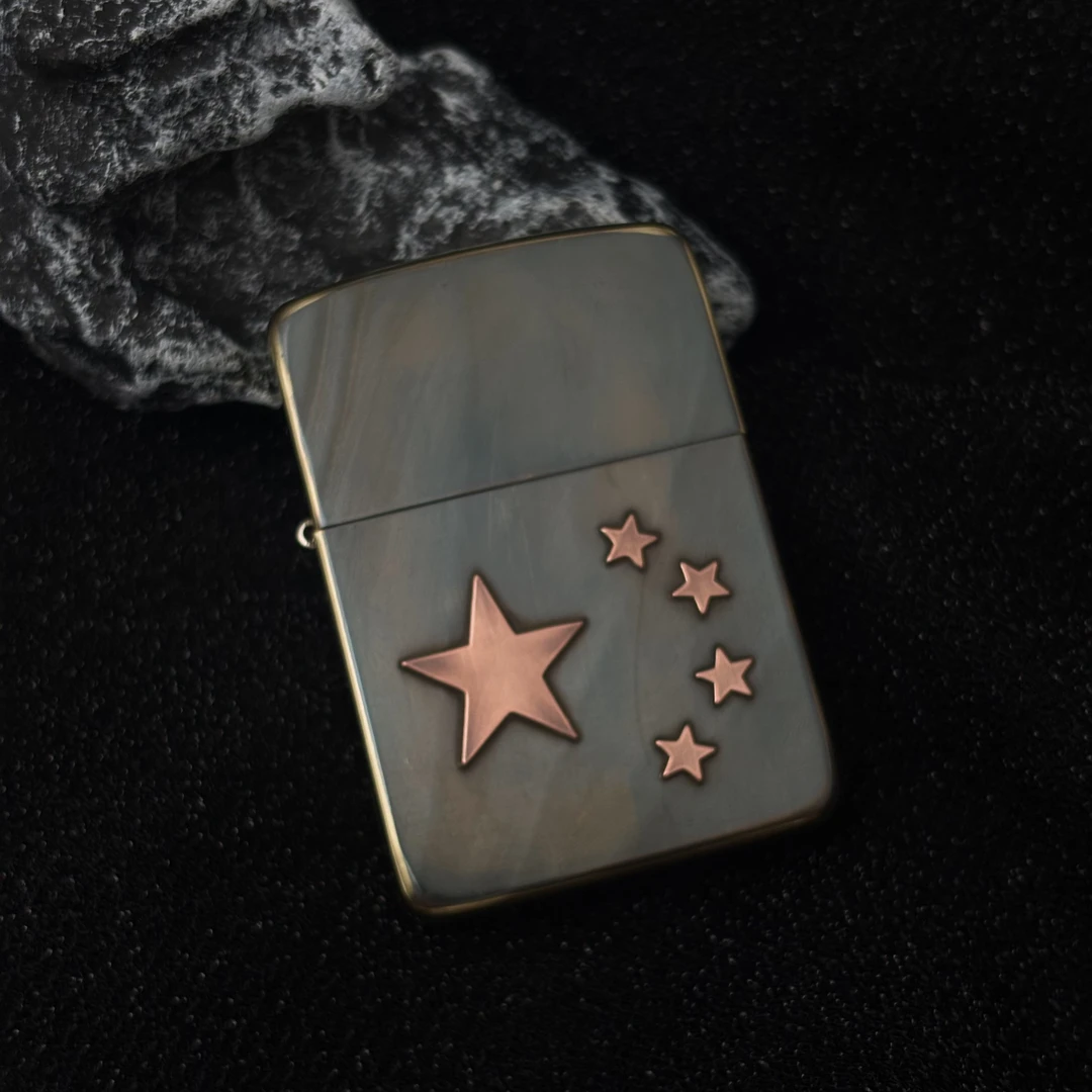 ZIPPO 打火机正品  1941紫铜镶嵌三代服务 1820【大白专属】