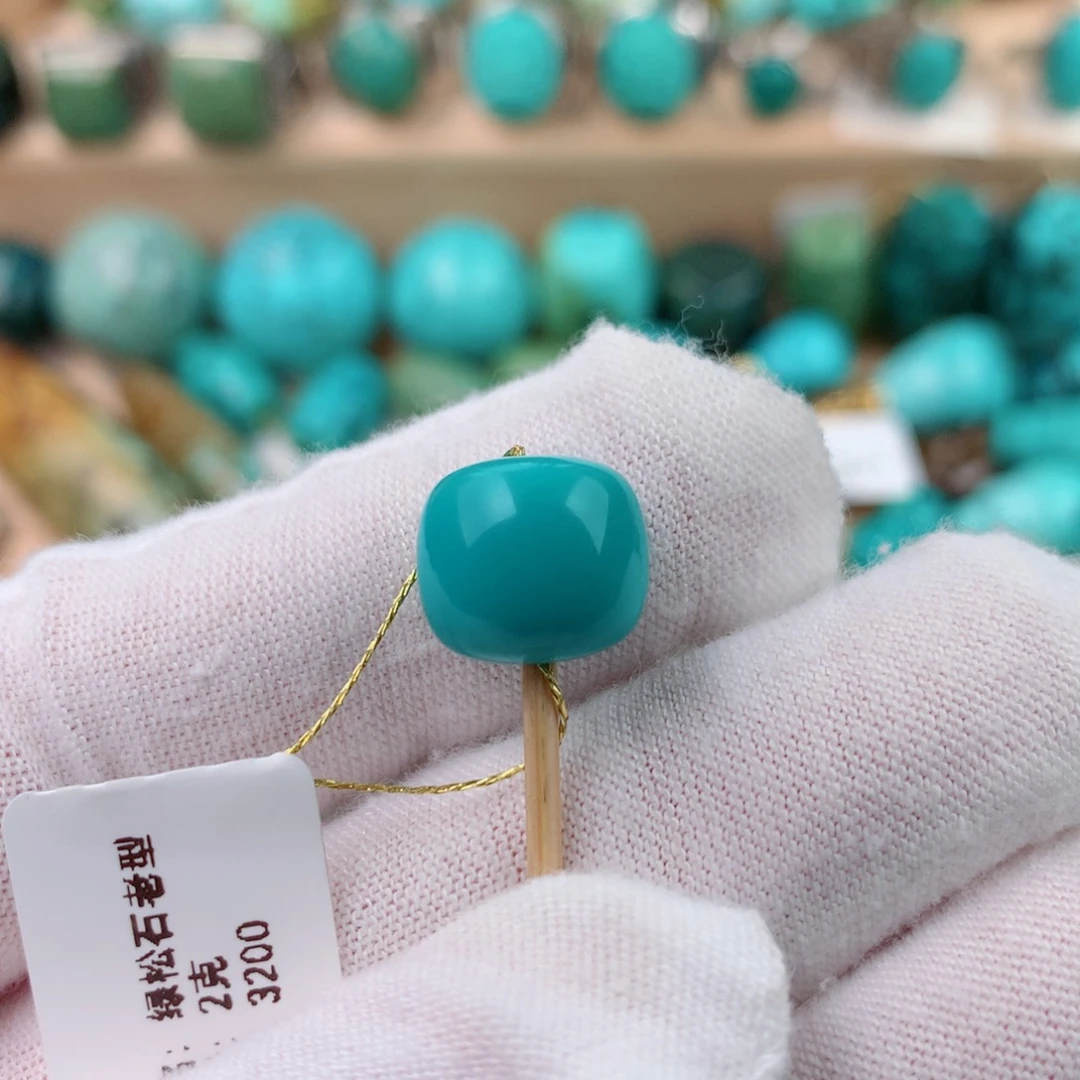 未镶嵌绿松石珠宝奇石银****六