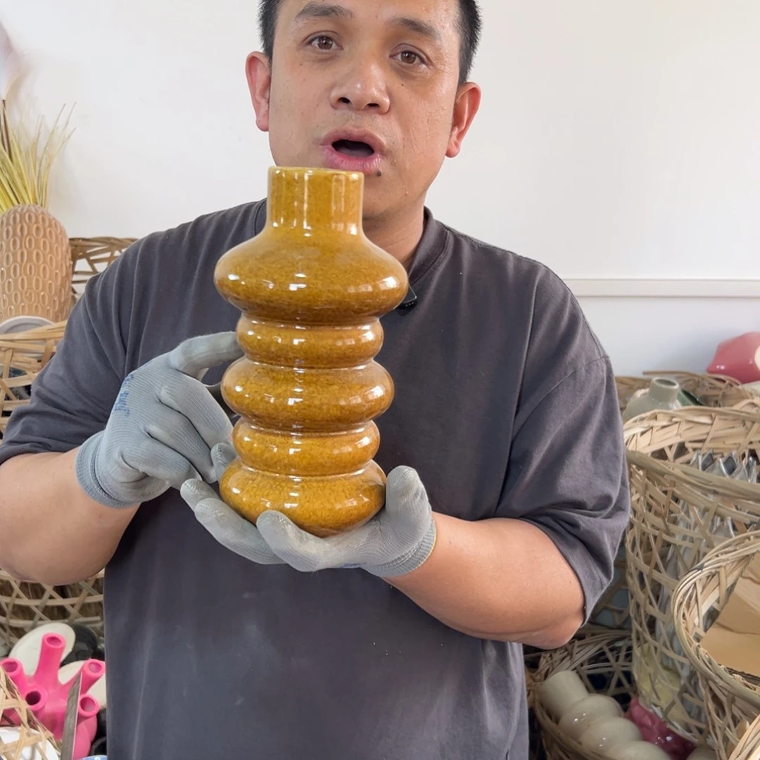 摆件39号高中低温工艺瓶（部分微瑕）