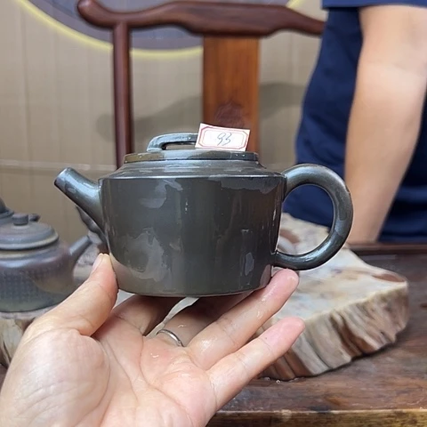 戬谷龙窑柴烧茶壶93