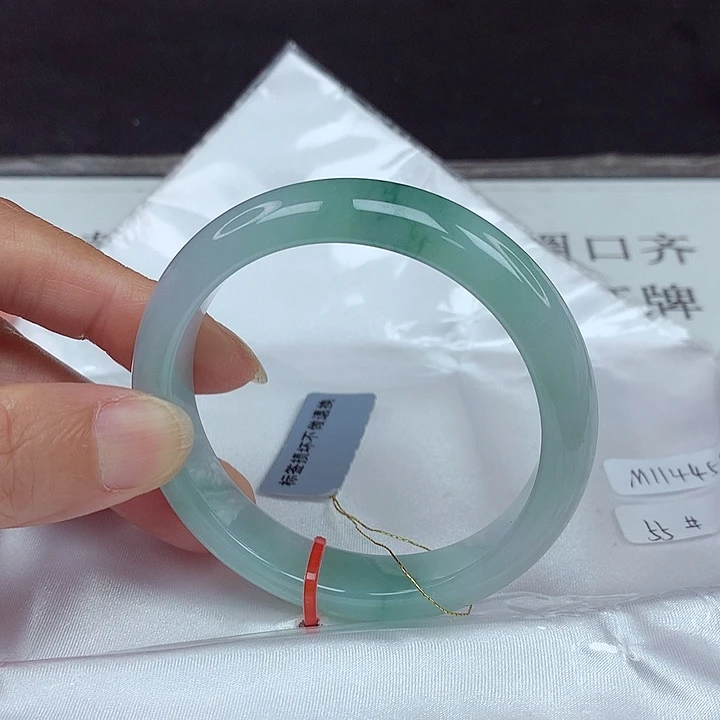 未镶嵌手镯翡翠55圈4458