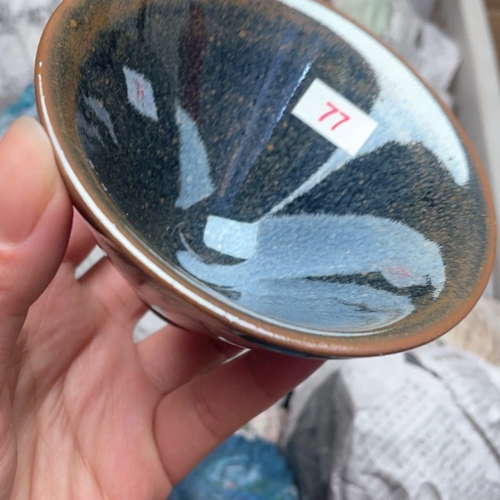 茶盏建窑建盏主人杯