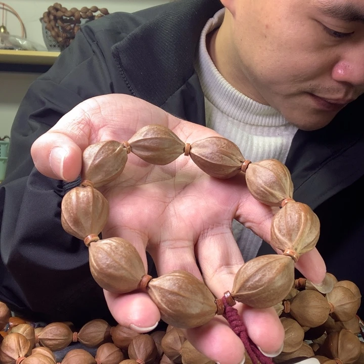 手串/手链橄榄核梅林铁核20/28规圆四花