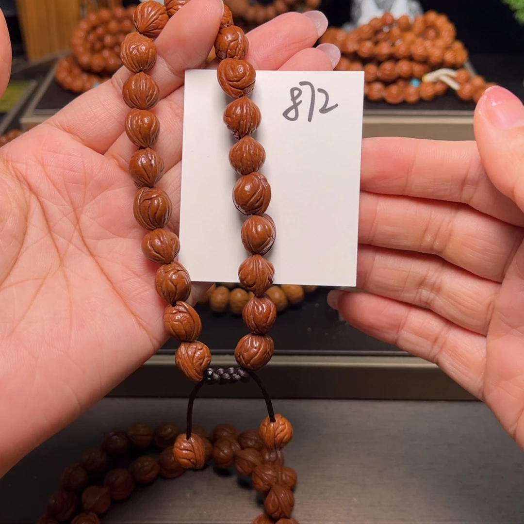 桃核手串玉龙脊10精品无修