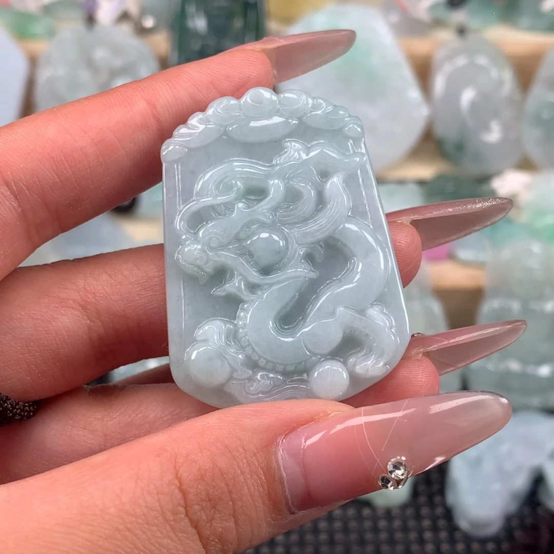 翡翠未镶嵌颈饰天然翡翠