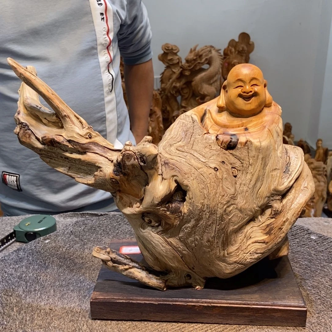 柏木（崖柏）太行崖柏根雕摆件