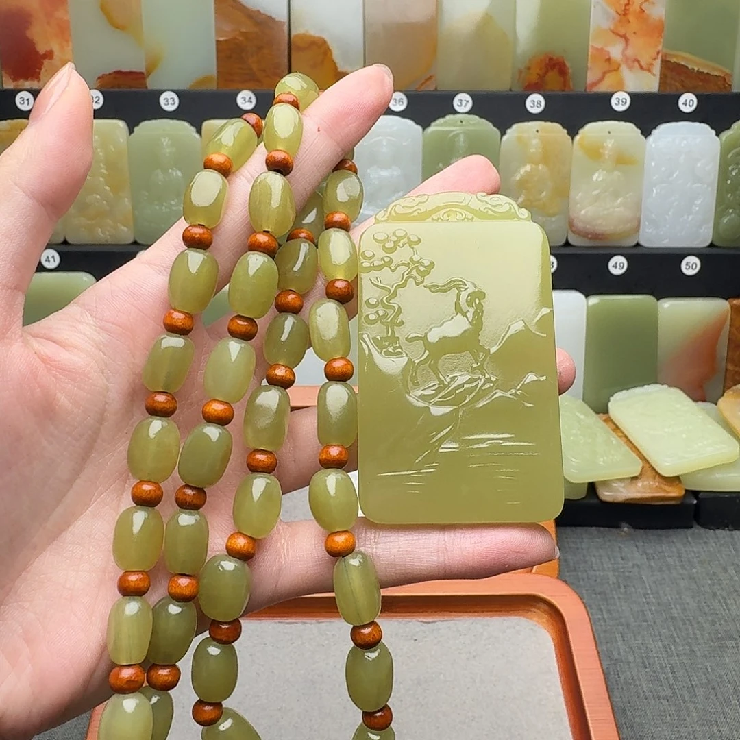 山***艺非金属十二生肖羊，所见即所得