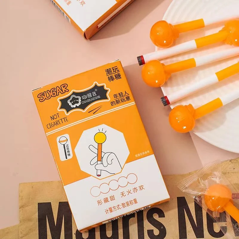 创意造型抽杆棒棒糖有趣搞笑校园潮玩具整蛊休闲零食糖果