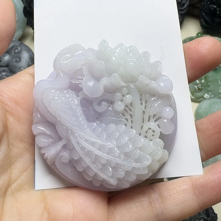 定制翡翠未镶嵌毛货