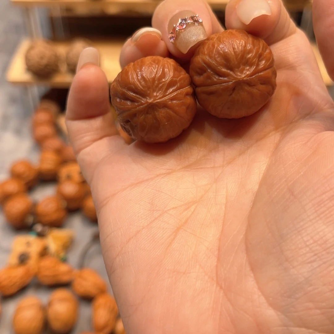 把件文玩核桃小蜜桃臀