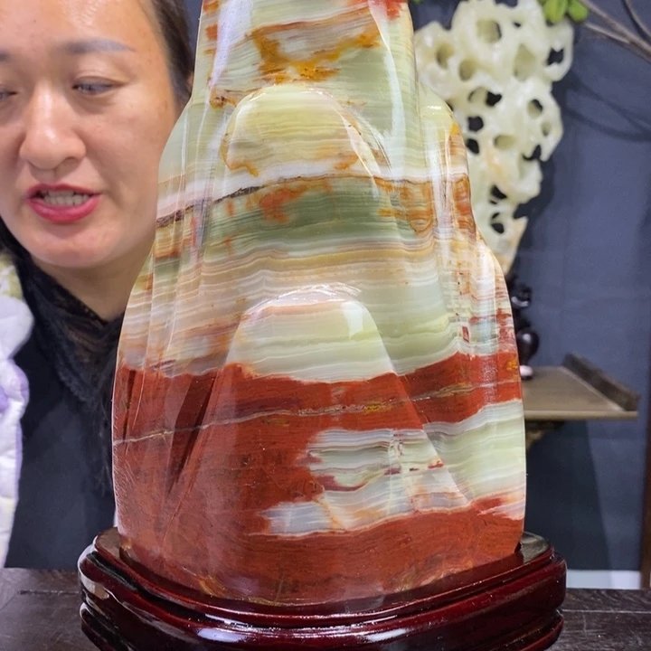 石材精品古青石摆件