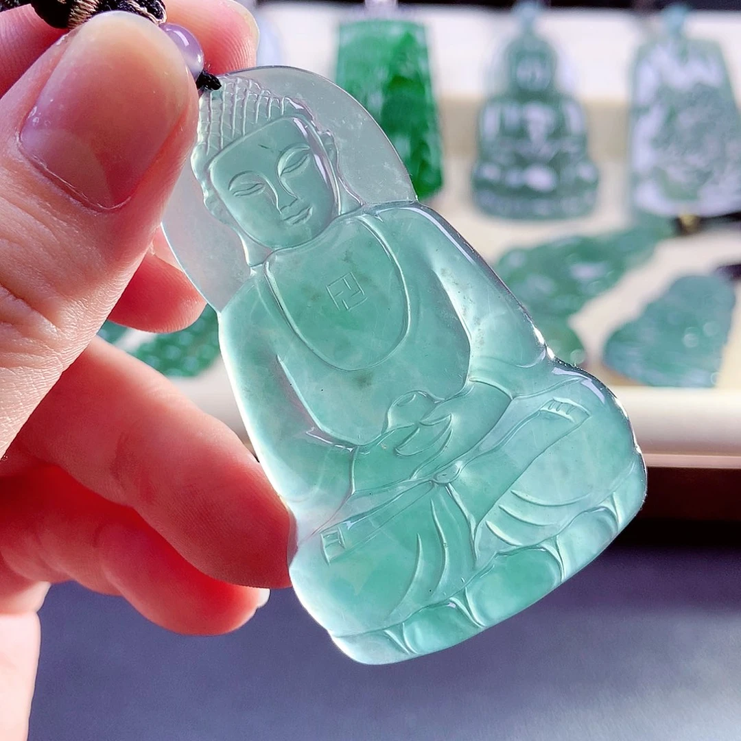 【闪购商品】颈饰未镶嵌翡翠天然