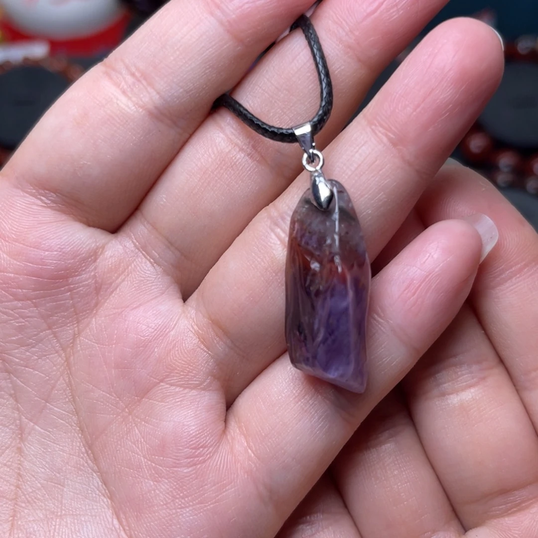 好***的未镶嵌手链水晶极光四色吊坠