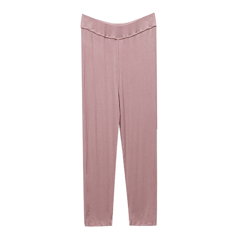 打底健身家居裤女士时尚日系春秋简约春游舒适松紧腰柔软外穿新款