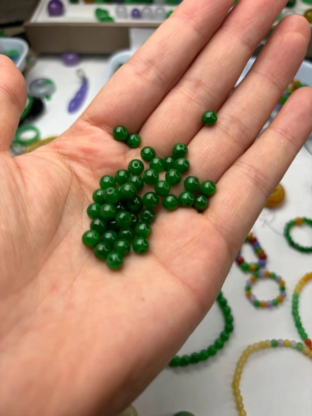 辣绿阳绿6毫米左右单颗4.9