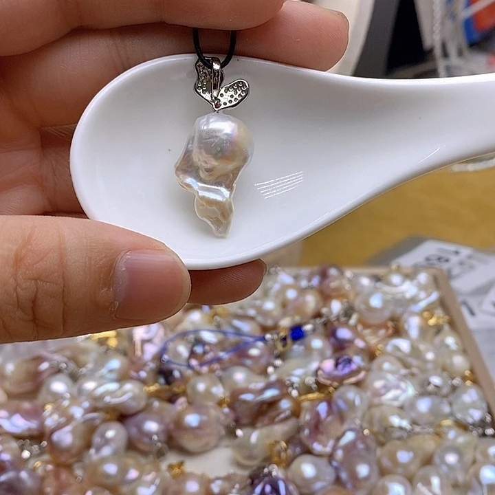 淡水珍珠未镶嵌颈饰124