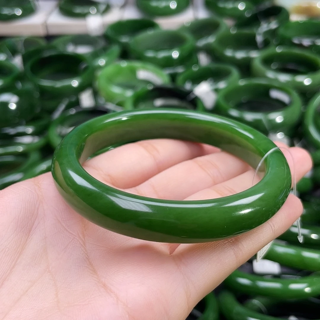 未镶嵌手镯和田玉（碧玉）润*