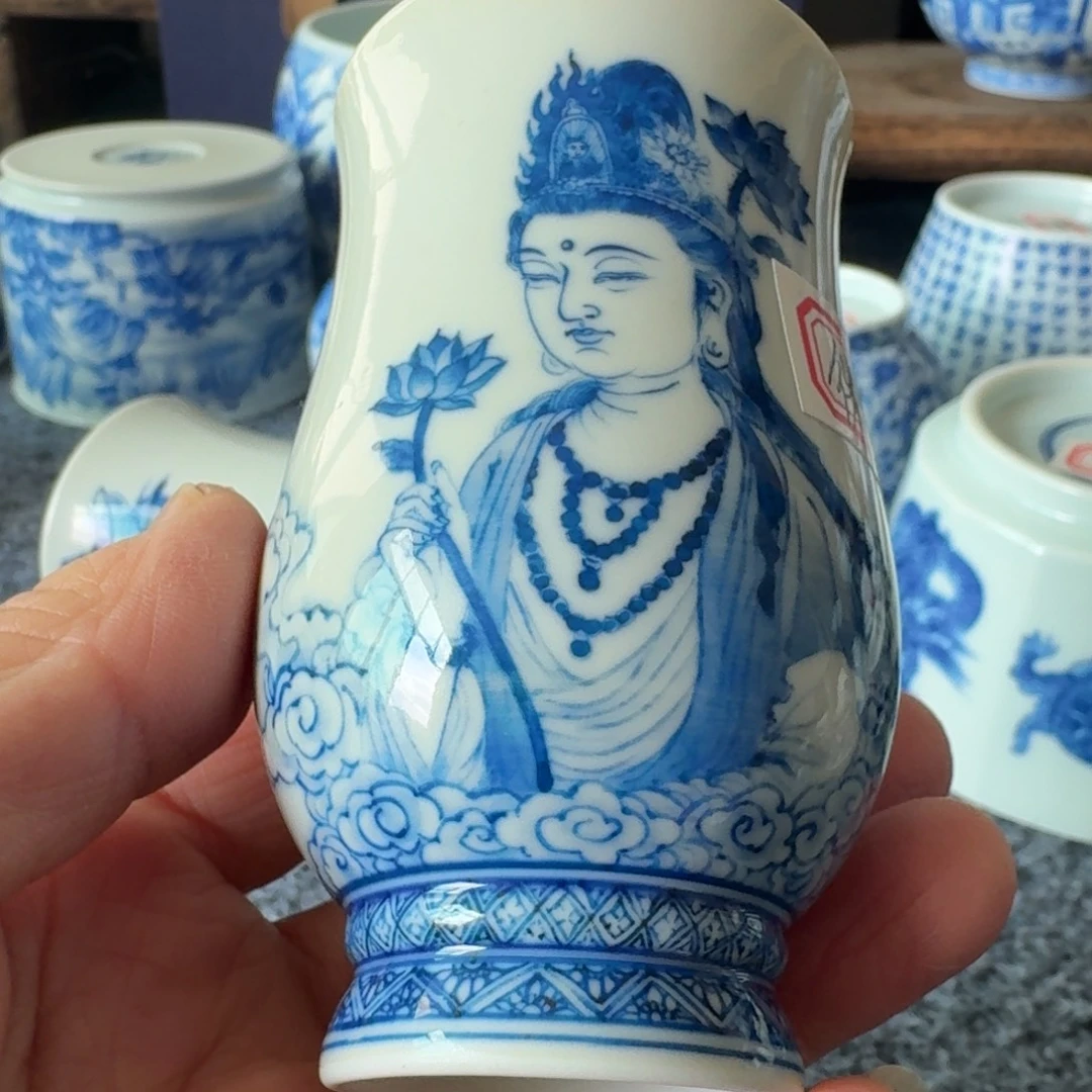 现代景德镇陶瓷手绘茶具