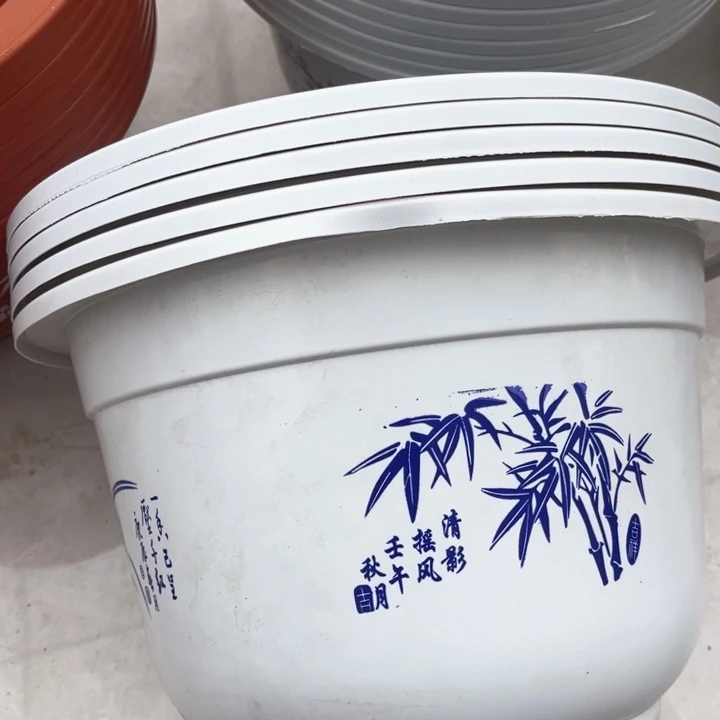 树脂白花开富贵口31高20一组5