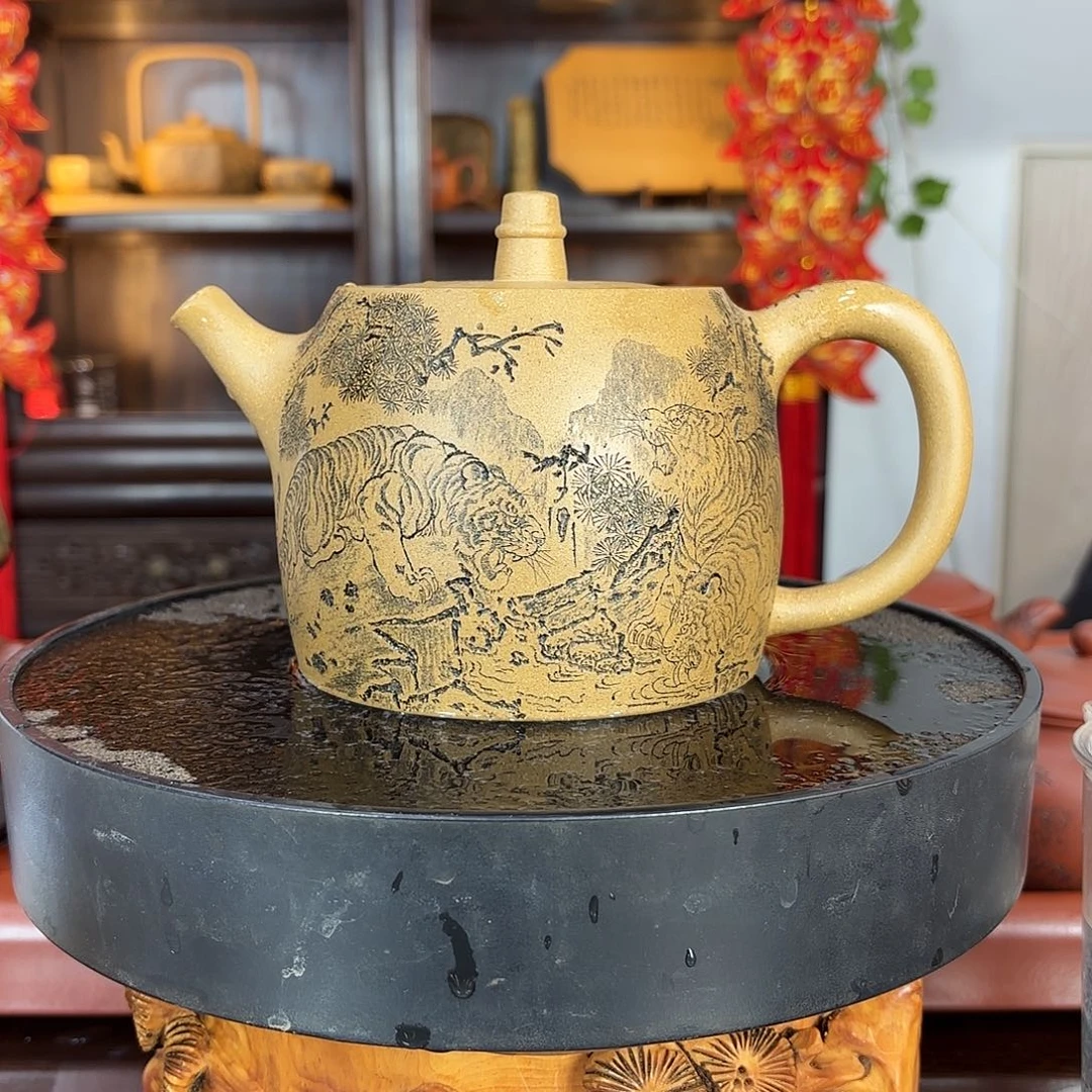 茶壶紫砂冯伟老师紫砂壶780cc