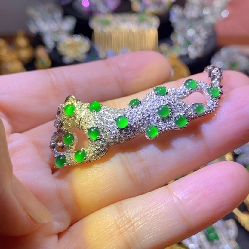 【闪购商品】银S925镶嵌挂件翡翠
