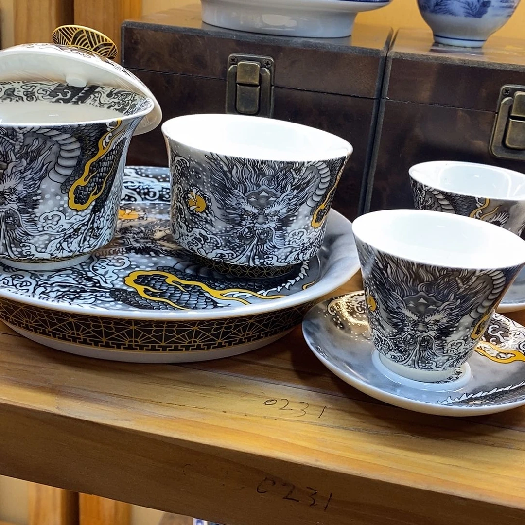 盖碗里的水煮开后放