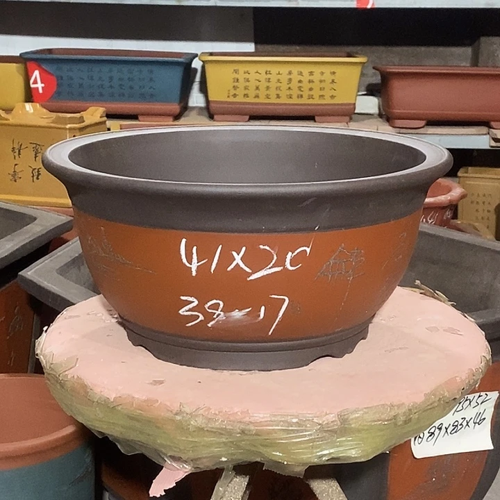 紫砂花盆花盆包邮