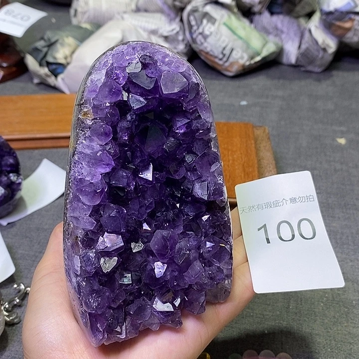 未镶嵌珠宝半成品紫晶