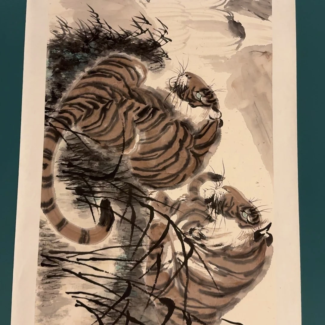 国画老师作品画作画作