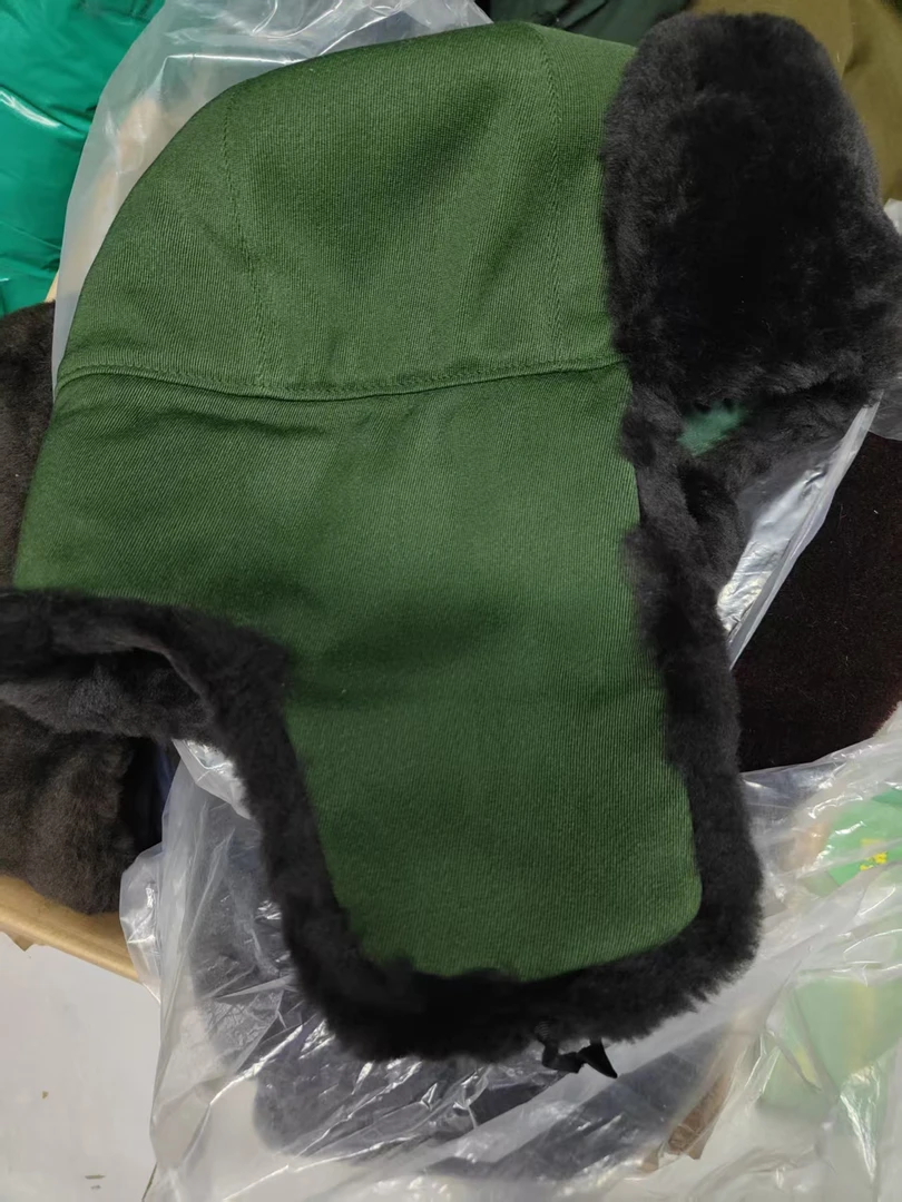 皮毛一体羊毛帽不挑颜色